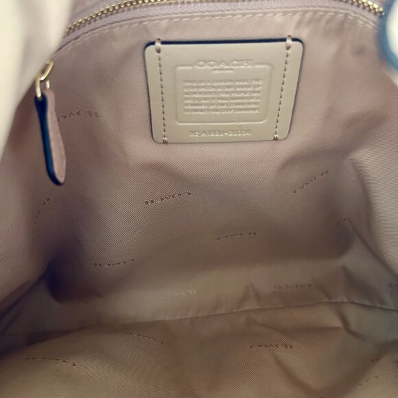 Coach Edie 42 Pebble Leather & Suede (Large) - Picture 11 of 11